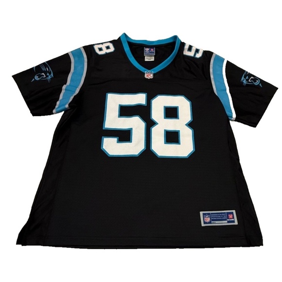 NFL Pro Line Football Jersey #58 Davis Sr. Carolina Panthers Football Size Large - Picture 1 of 10